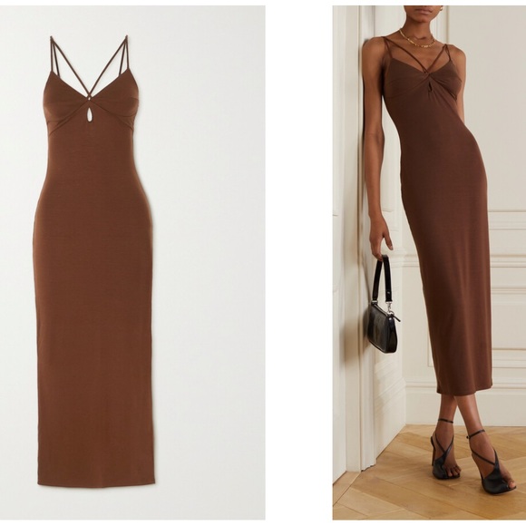 Reformation Lainey Knit Dress Sz M - Picture 2 of 4